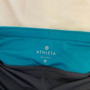 Athlete teal skirt